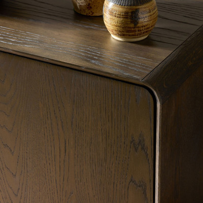 Four Hands Owens Media Console - Espresso Oak