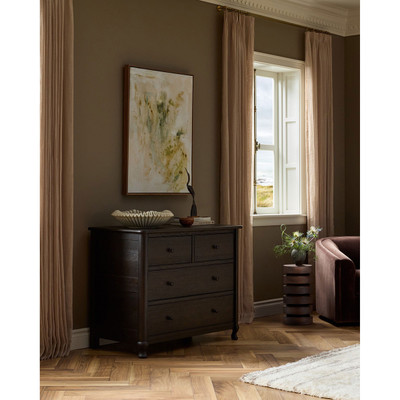 Four Hands Pika Chest - Smoked Black Oak
