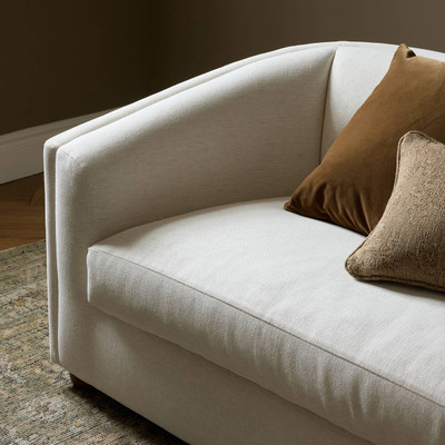 Four Hands Presley Sofa - 89" - Crypton Nomad Snow
