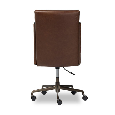 Four Hands Quill Desk Chair - Havana Brown