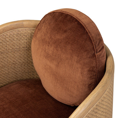 Four Hands Roslin Swivel Chair - Altair Sienna