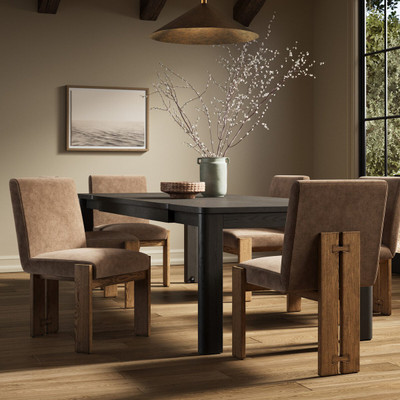 Four Hands Roxy Dining Chair - Altair Mushroom
