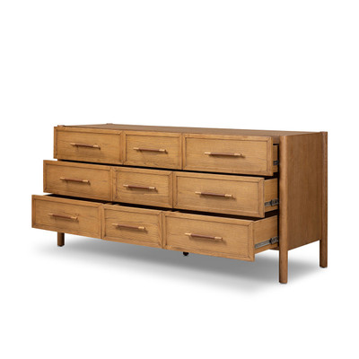 Four Hands Salado 9 Drawer Dresser - Heirloom Sienna