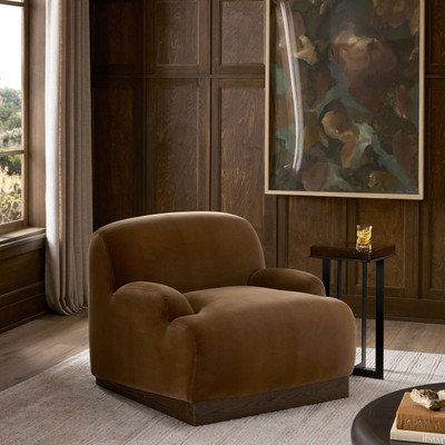 Four Hands Samos Chair - Surrey Ochre