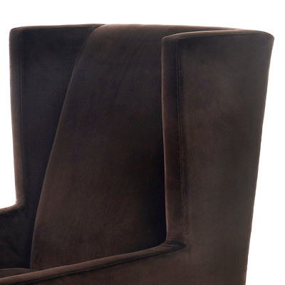 Four Hands Savita Wing Chair - Surrey Cocoa