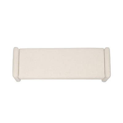 Four Hands Serena Accent Bench - 55" - Crypton Nomad Snow