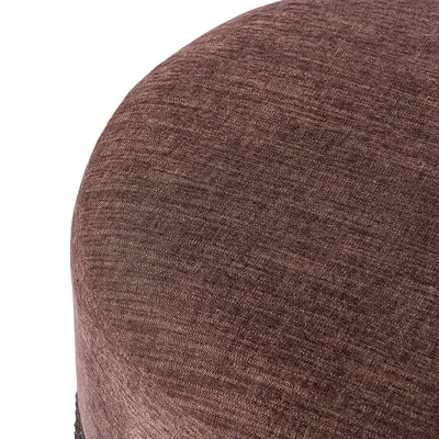 Four Hands Sinclair Fringe Ottoman - 21" - Laughlin Plum