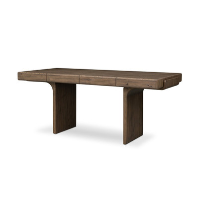 Four Hands Soloma Desk - Grey Oak Veneer