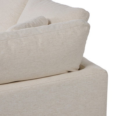 Four Hands Stevie 5PC Sectional - Crypton Nomad Snow