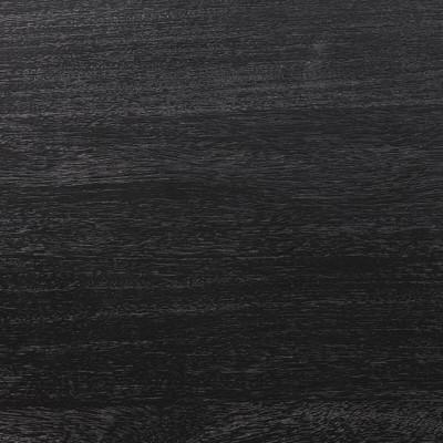 Four Hands Sullivan Small Nightstand - Brushed Black Acacia Solid