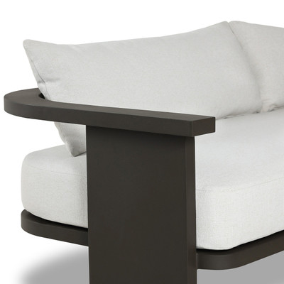 Four Hands Tahana Outdoor Metal Sofa - 96" - Alessi Linen