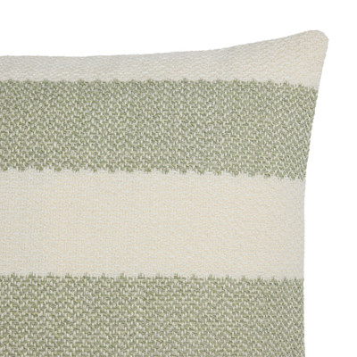 Four Hands Tarbett Stripe Outdoor Pillow - Tarbett Sage - 20"x20"