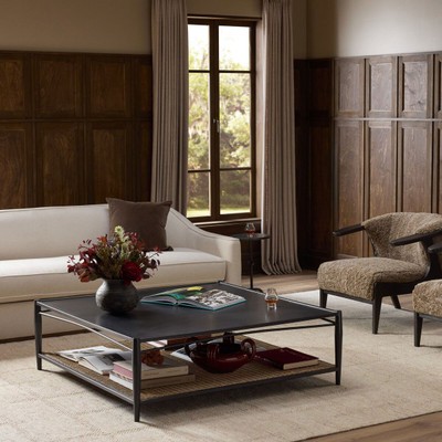 Four Hands Thalen Coffee Table - Natural Agel