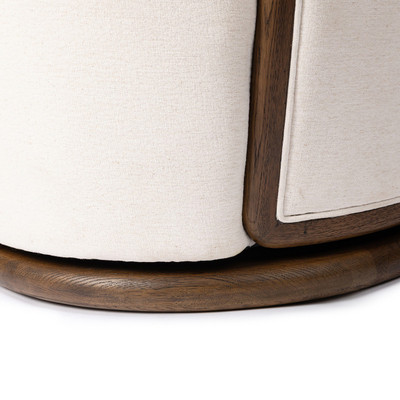 Four Hands Tibby Swivel Chair - Laughlin Bone