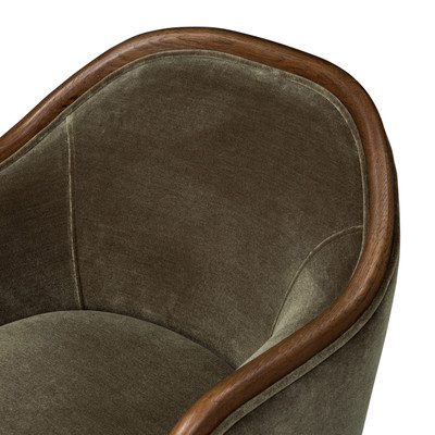 Four Hands Tibby Swivel Chair - Monte Olive