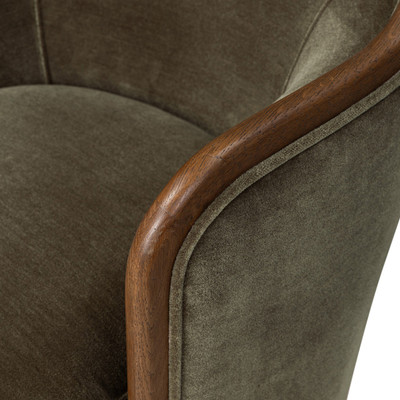 Four Hands Tibby Swivel Chair - Monte Olive