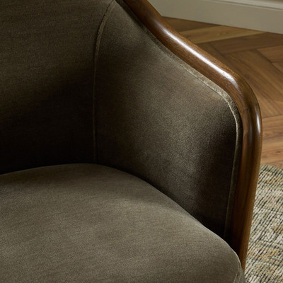 Four Hands Tibby Swivel Chair - Monte Olive