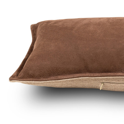 Four Hands Trenton Pillow - Nubuck Tobacco - 12"x48"