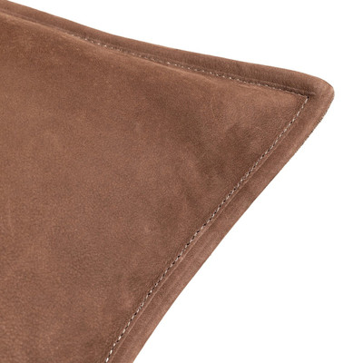 Four Hands Trenton Pillow Cover - Nubuck Tobacco - 22"x22"