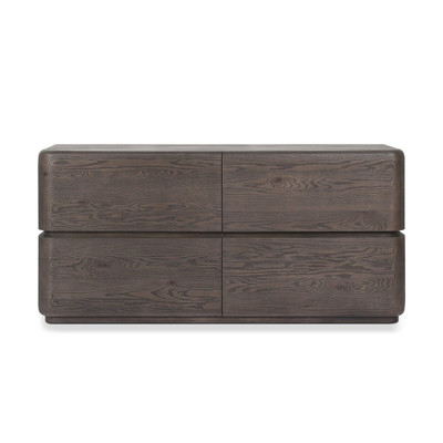 Four Hands Trey 7 Drawer Dresser - Black Wash Poplar NEW