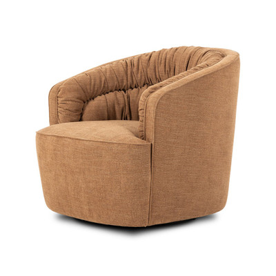 Four Hands Vivienne Swivel Chair - Laughlin Ochre