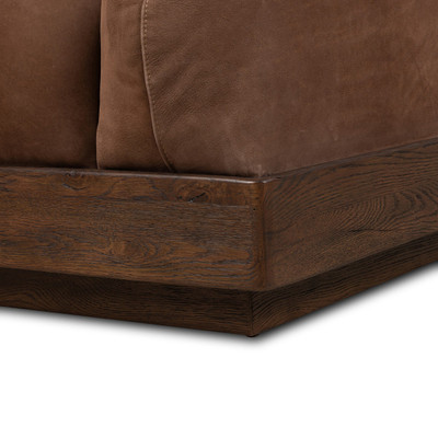 Four Hands Voller Chair - Nubuck Tobacco