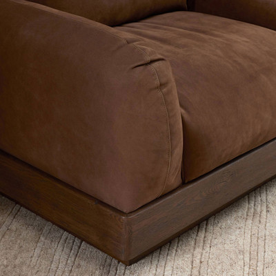 Four Hands Voller Chair - Nubuck Tobacco