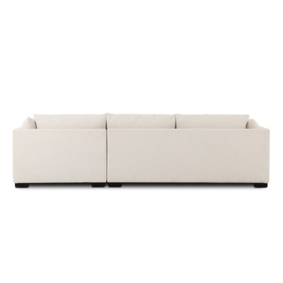 Four Hands Westwood 2PC RAF Sectional - 112'' - Crypton Nomad Snow