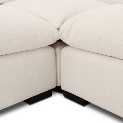 Four Hands Westwood 3 PC Sectional - 111'' - Crypton Nomad Snow