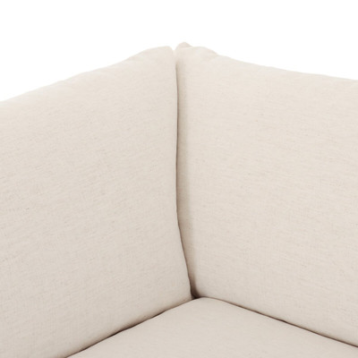Four Hands Westwood 3 PC Sectional - 122" - Crypton Nomad Snow