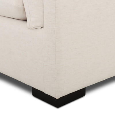Four Hands Westwood 3PC Sectional w/ Ottoman - Crypton Nomad Snow