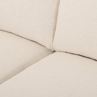 Four Hands Westwood 4 PC RAF Sectional w/ Ottoman - Crypton Nomad Snow
