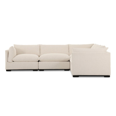 Four Hands Westwood 5 PC Sectional - Crypton Nomad Snow