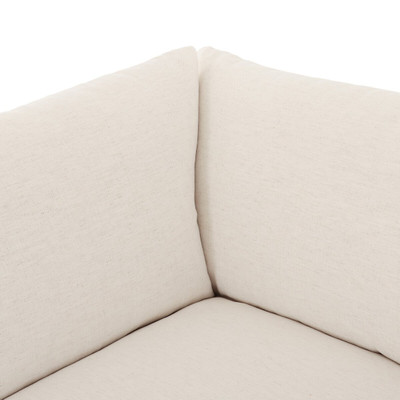 Four Hands Westwood 5PC LAF Sectional w/ Ottoman - Crypton Nomad Snow