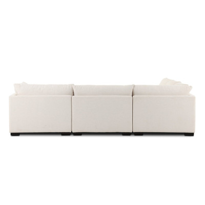 Four Hands Westwood 5PC RAF Sectional w/Ottoman - Crypton Nomad Snow