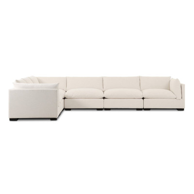 Four Hands Westwood 5 PC Sectional - Crypton Nomad Snow