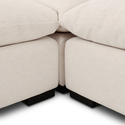 Four Hands Westwood 6 PC Sectional - Crypton Nomad Snow
