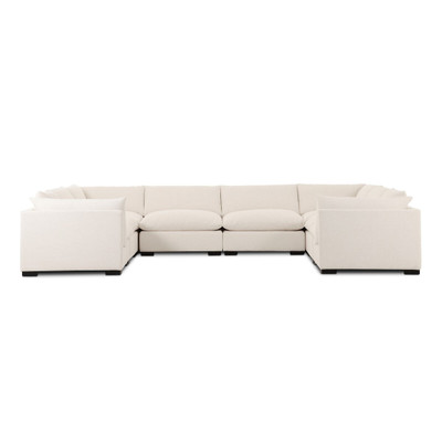 Four Hands Westwood 6 PC Sectional - Crypton Nomad Snow