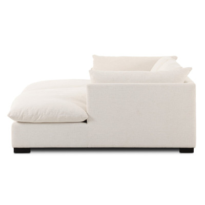 Four Hands Westwood Double Chaise Sectional - 87" - Crypton Nomad Snow