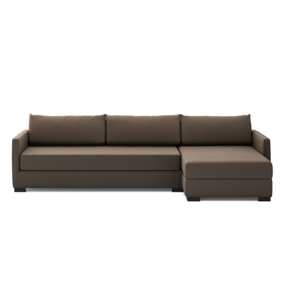 Four Hands Wickham 2PC LAF Sleeper Sec w/ Chaise - Savoy Parchment
