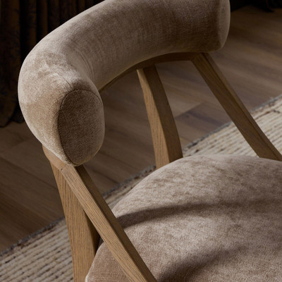 Four Hands Winsley Dining Chair - Altair Mushroom