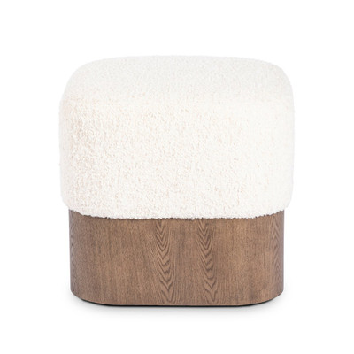 Four Hands Yamal Ottoman - Gemena Cream