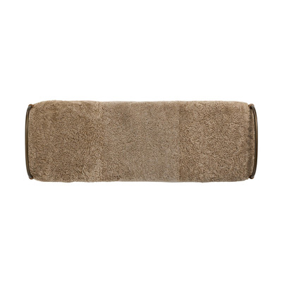 Amber Lewis x Four Hands Demi Accent Bench 60" - Taupe Shearling