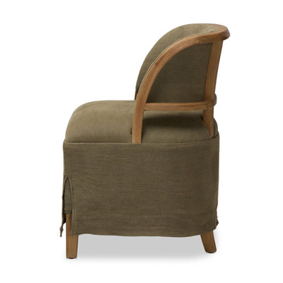 Amber Lewis x Four Hands Dreya Dining Chair - Broadway Olive