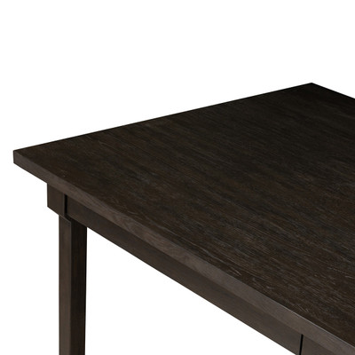 Amber Lewis x Four Hands Edison Dining Table - Smoked Black