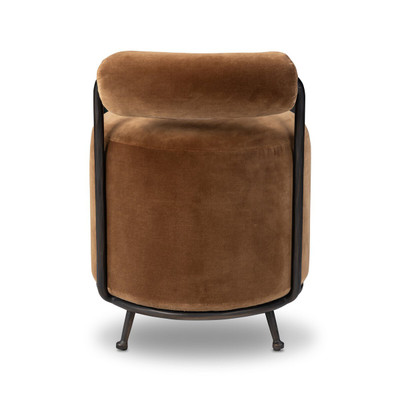 Amber Lewis x Four Hands Gwendolyn Accent Stool - Surrey Ochre