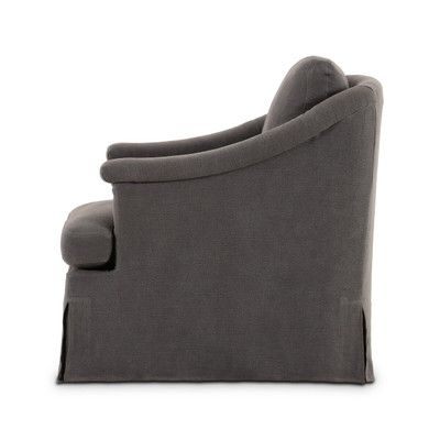 Amber Lewis x Four Hands Joplin Swivel Chair - Broadway Denim