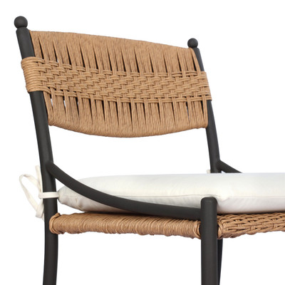 Amber Lewis x Four Hands Mae Outdoor Counter Stool - Fine Textured Natural