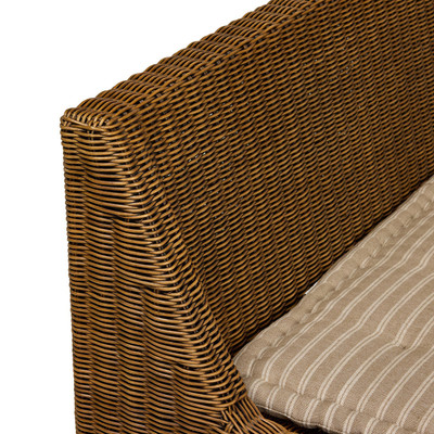 Amber Lewis x Four Hands Senna Dining Banquette L Shape 121" - Rodin Sand