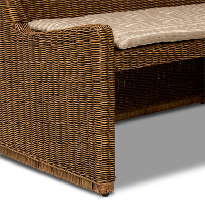 Amber Lewis x Four Hands Senna Dining Banquette L Shape 83" - Rodin Sand